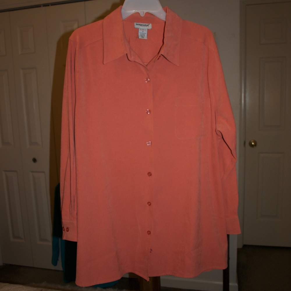 Big Shirt Plus Size Faux Suede in Women